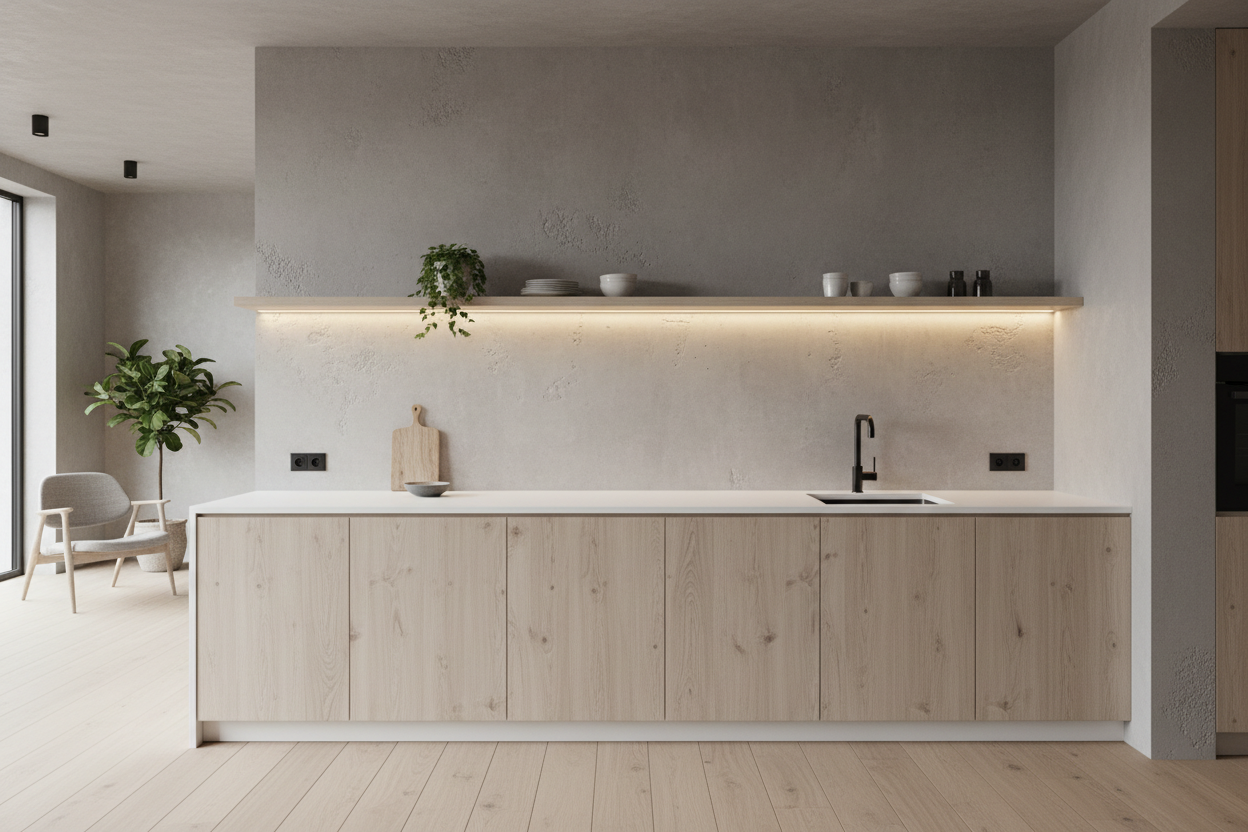 betonova stierka kuchyna